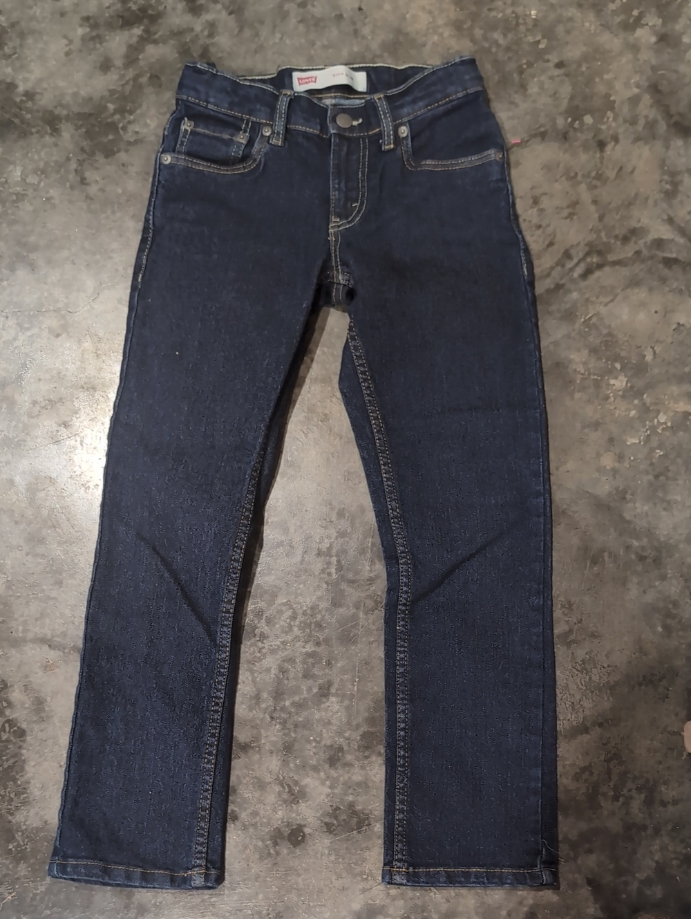 Levi's Dark Indigo Straight Leg Boy’s Jeans Size 8